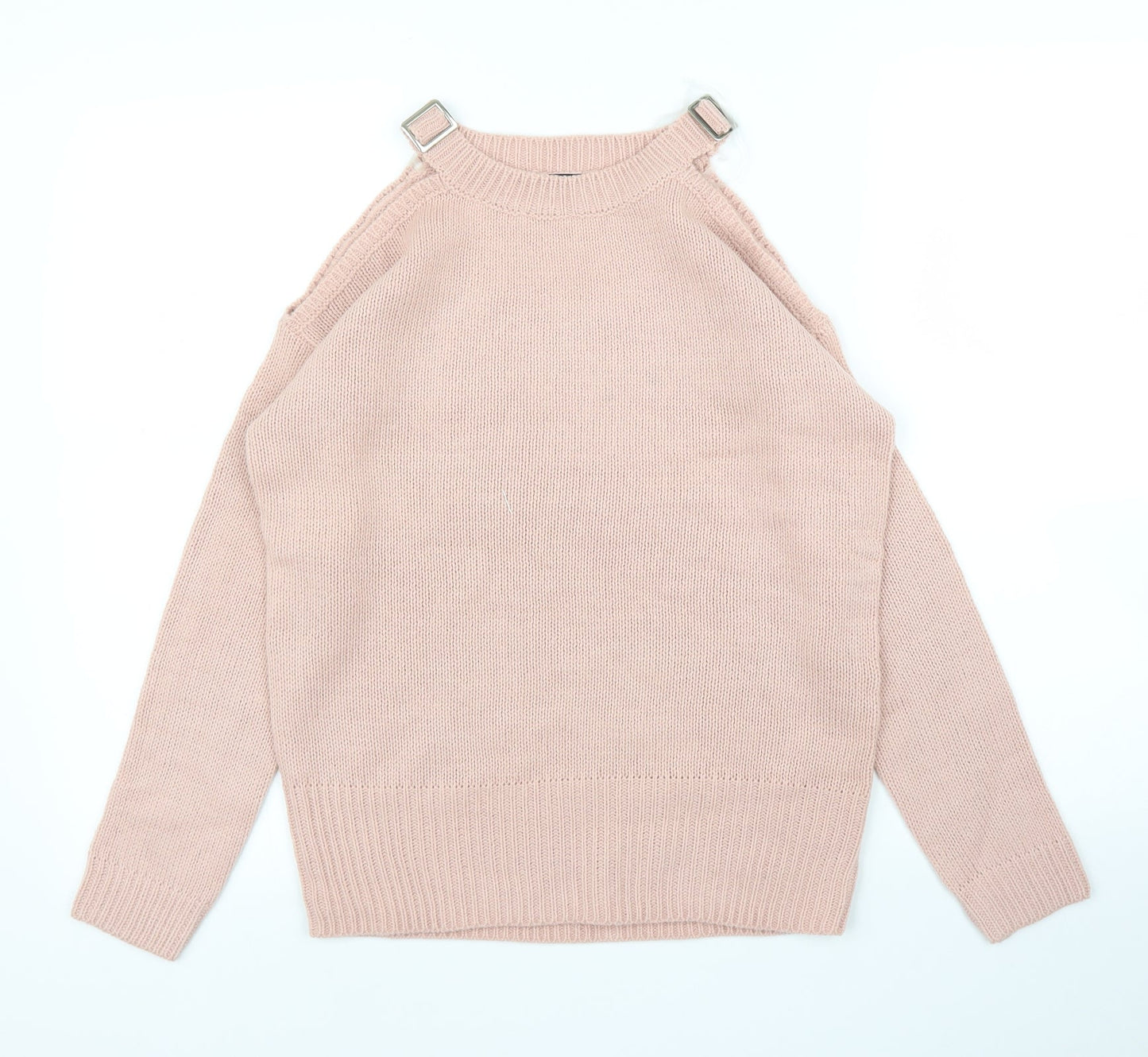 Select Womens Pink   Pullover Jumper Size S