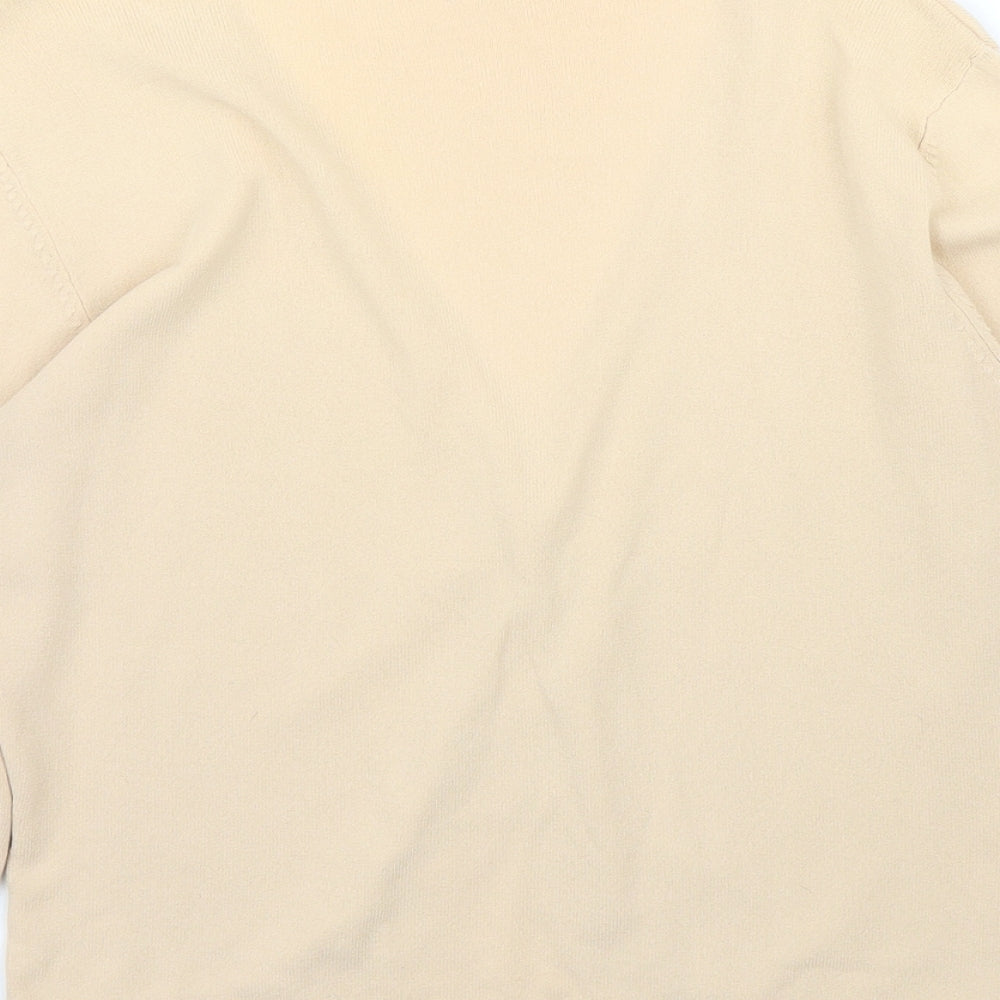 Preworn Womens Beige   Cardigan Jumper Size M