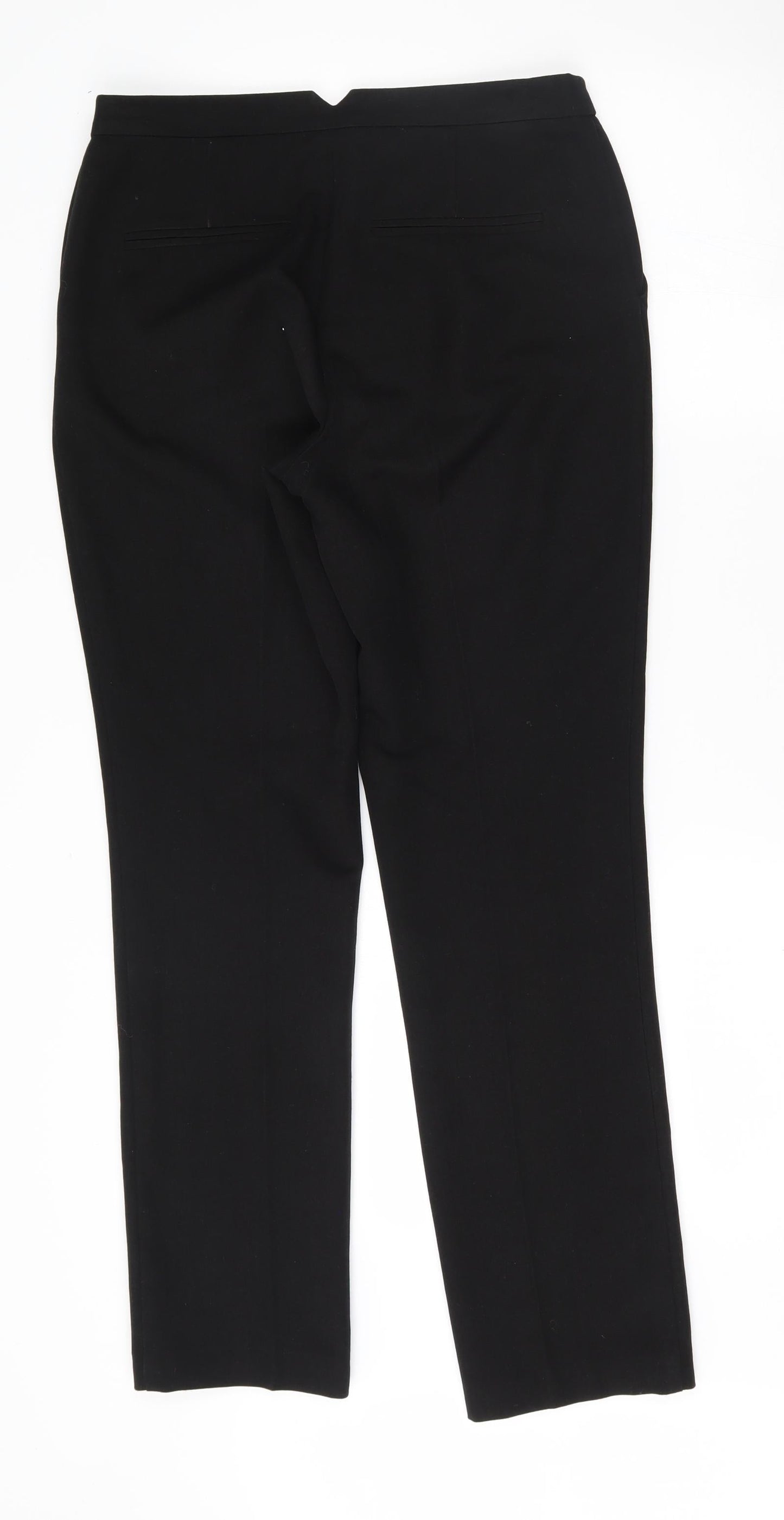 Matalan Womens Black   Trousers  Size 8 L29 in