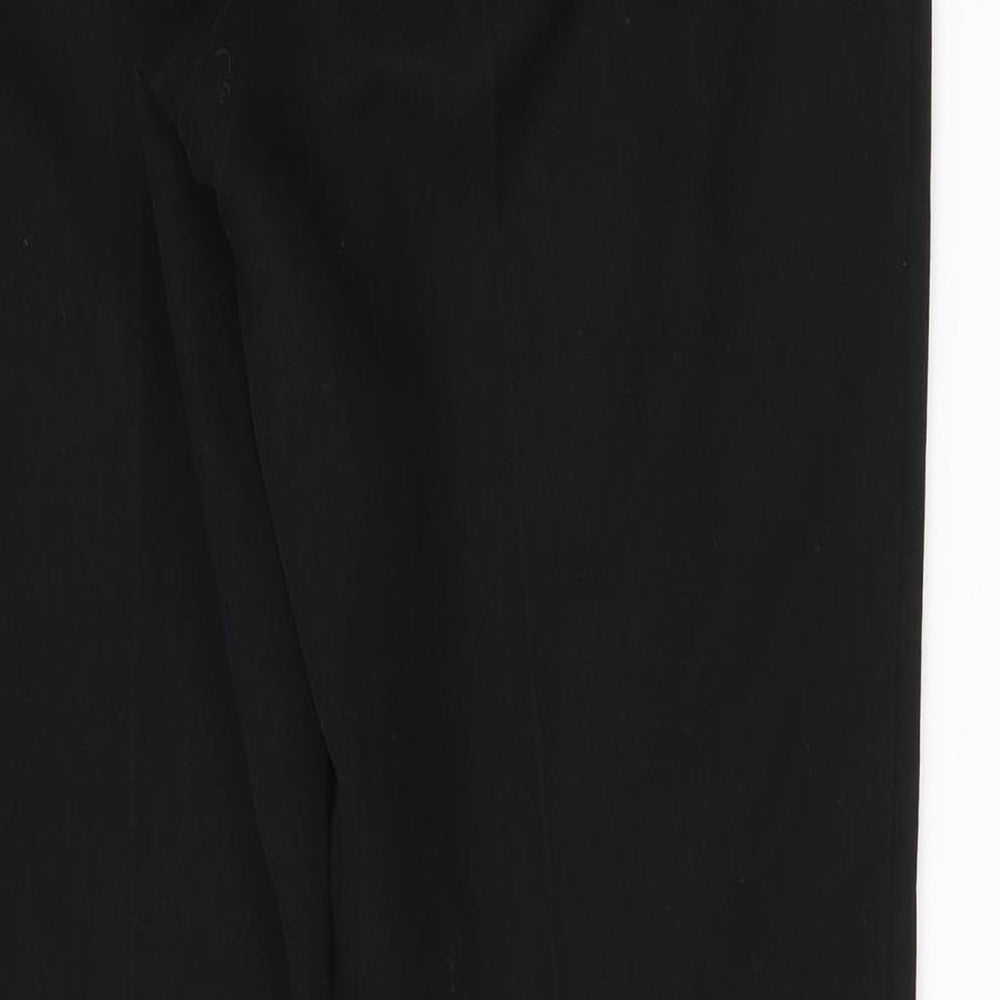 Matalan Womens Black   Trousers  Size 8 L29 in