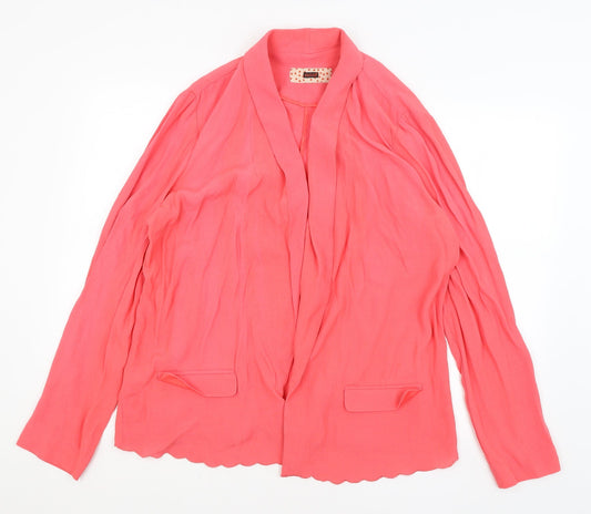 NEXT Womens Pink   Jacket Blazer Size 12