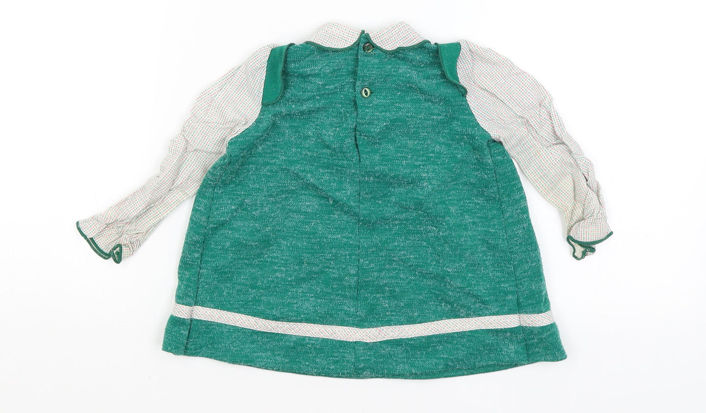 Mothercare Baby Green   Fit & Flare  Size 12 Months