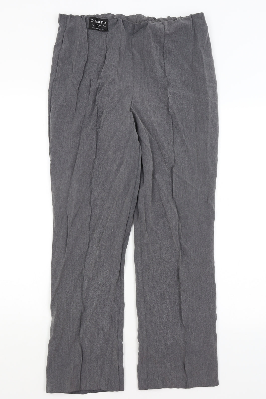 Vida Vi Womens Grey   Trousers  Size 12 L27 in