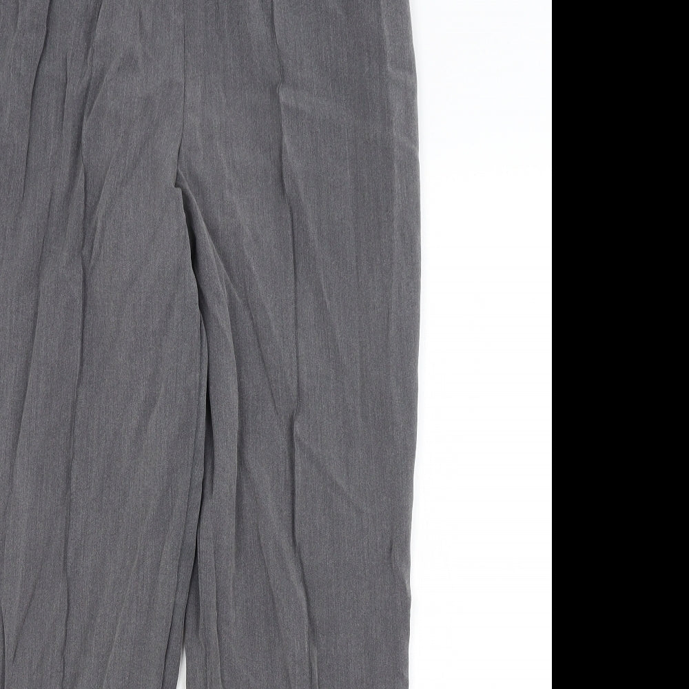 Vida Vi Womens Grey   Trousers  Size 12 L27 in
