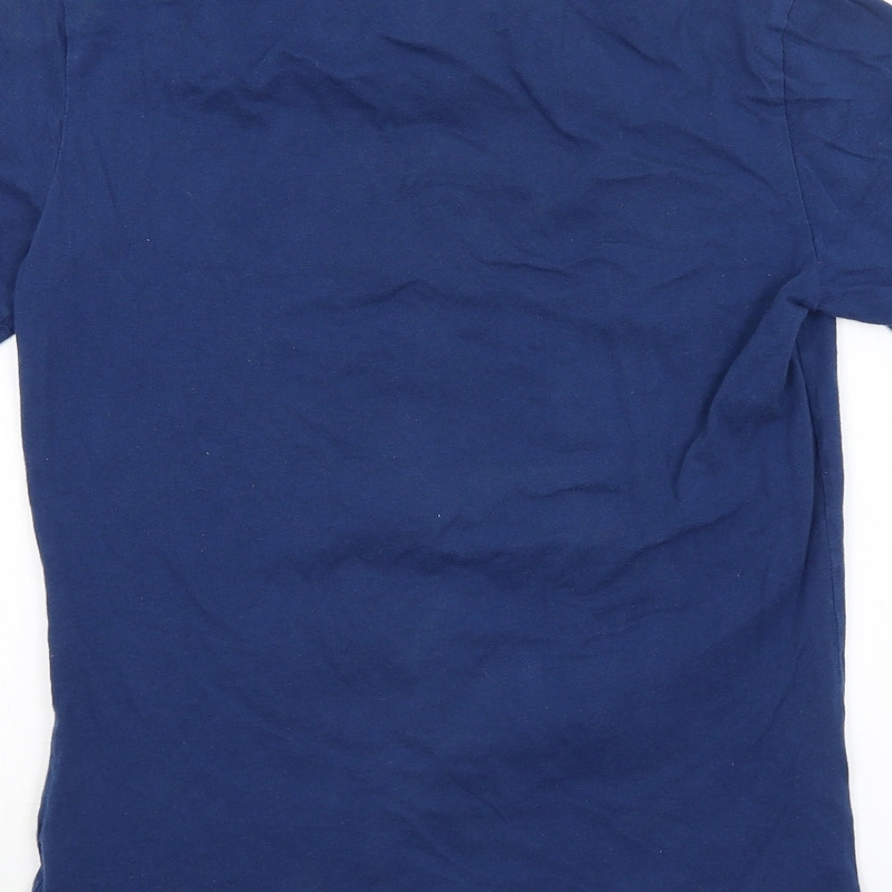 Tesco Womens Blue   Basic T-Shirt Size XS  - Elf