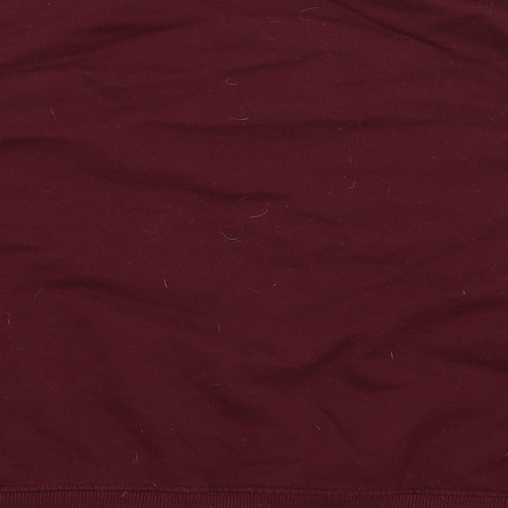 New Look Womens Red   Pullover Jumper Size L  - Live in the moment