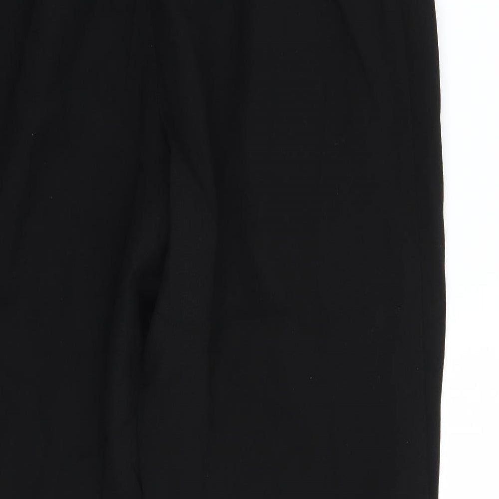 H&M Womens Black   Trousers  Size 8 L28 in