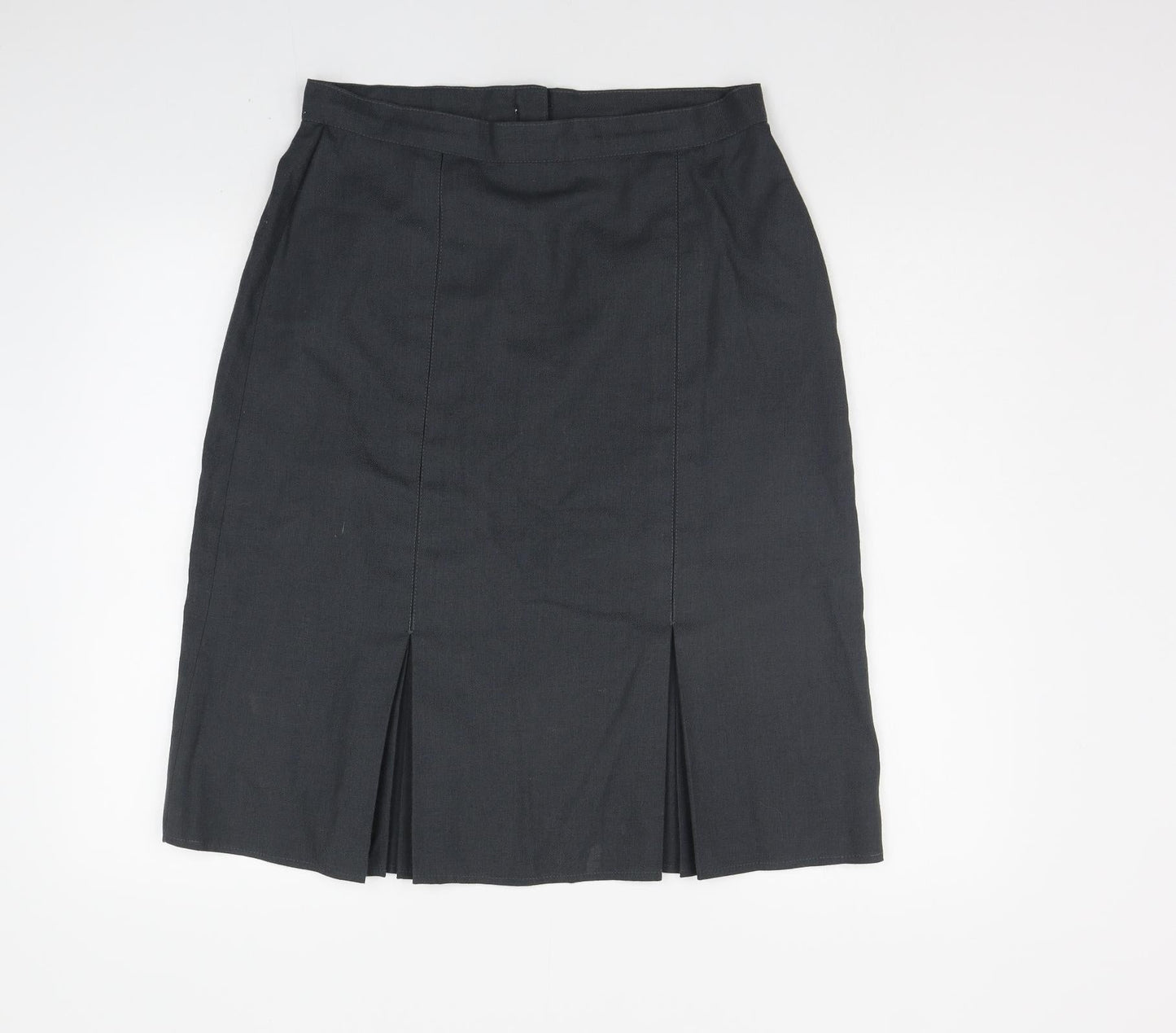 Geejay Womens Grey   A-Line Skirt Size 32 in