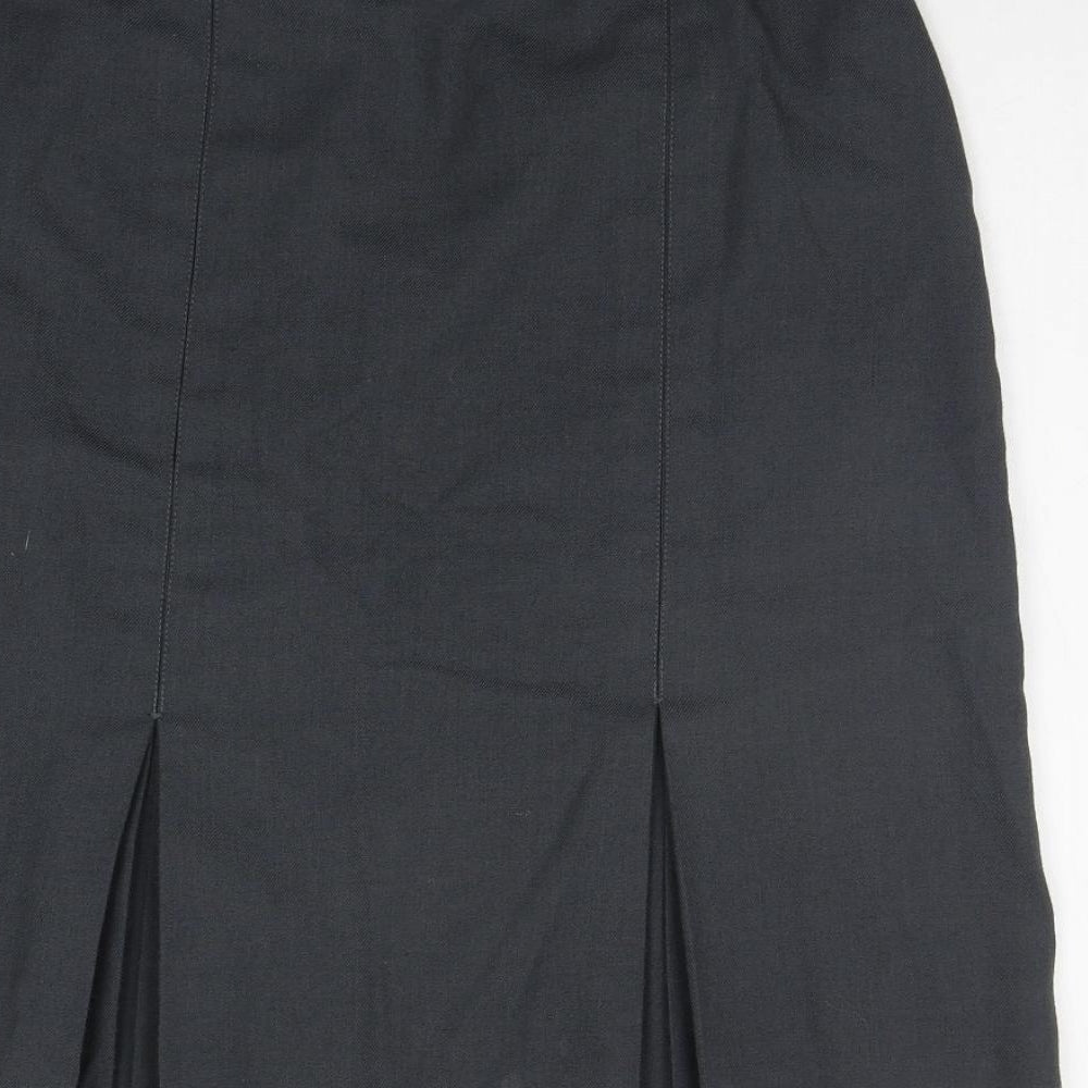 Geejay Womens Grey   A-Line Skirt Size 32 in