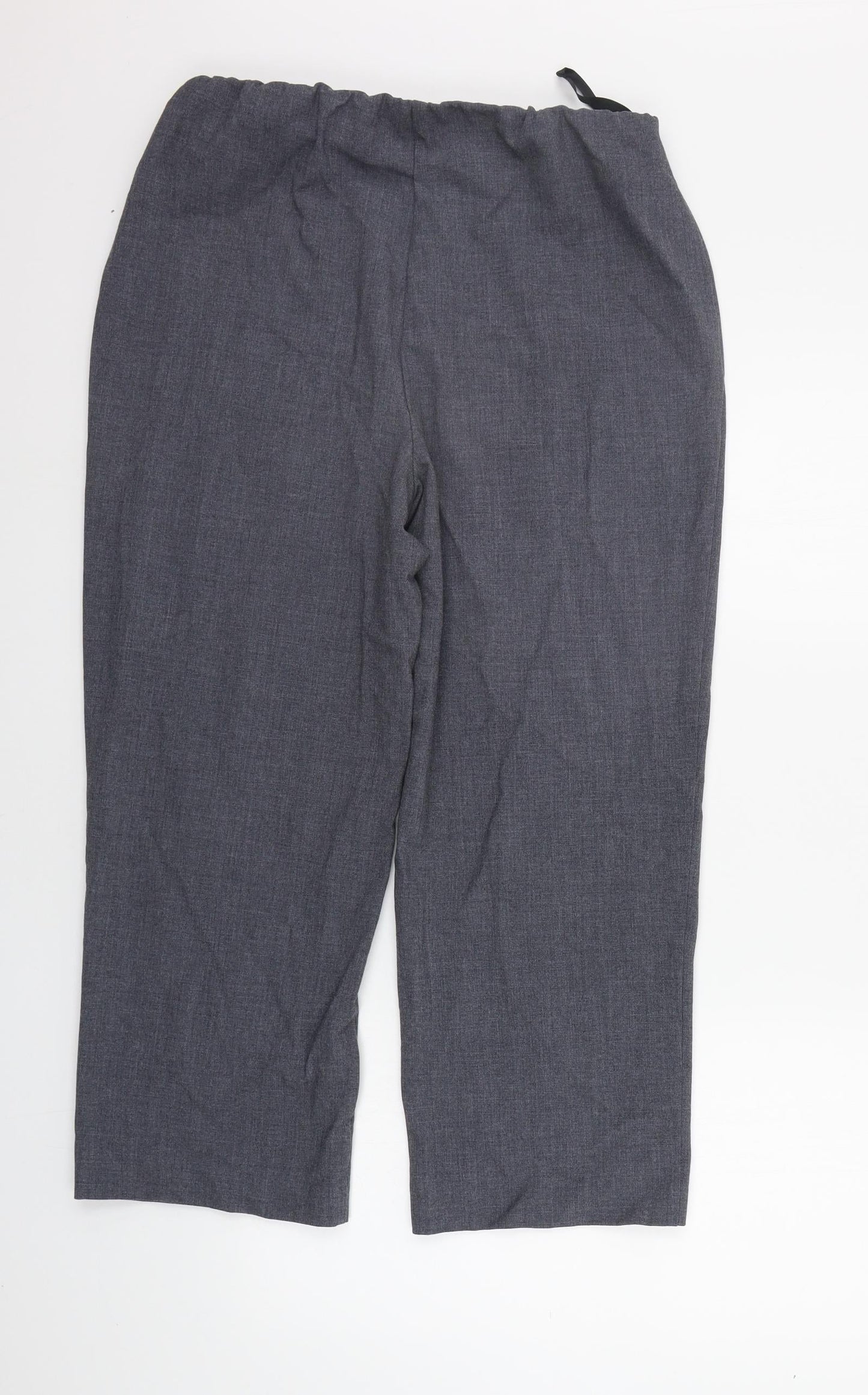 EWM Womens Grey   Trousers  Size 14 L24 in