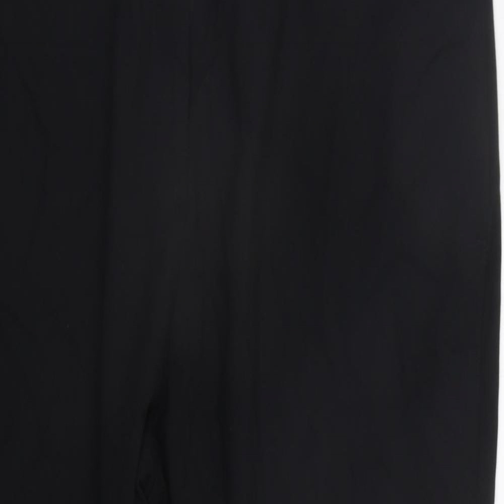 Marks and Spencer Womens Black   Trousers  Size 18 L24 in