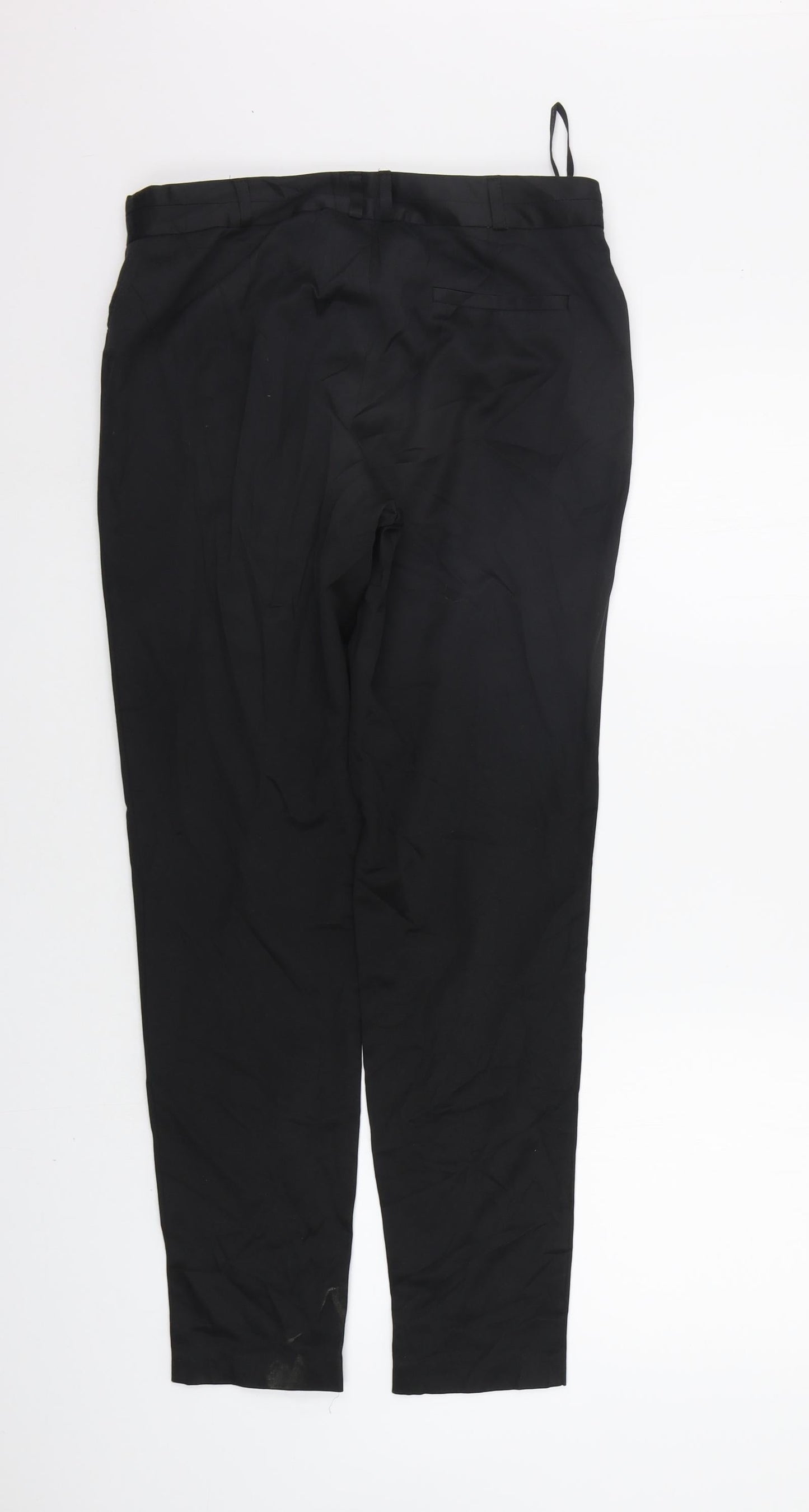 Dorothy Perkins Womens Black   Trousers  Size 10 L28 in