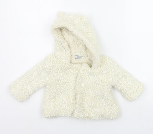 Charanga Baby Beige   Cardigan Jumper Size 3-6 Months