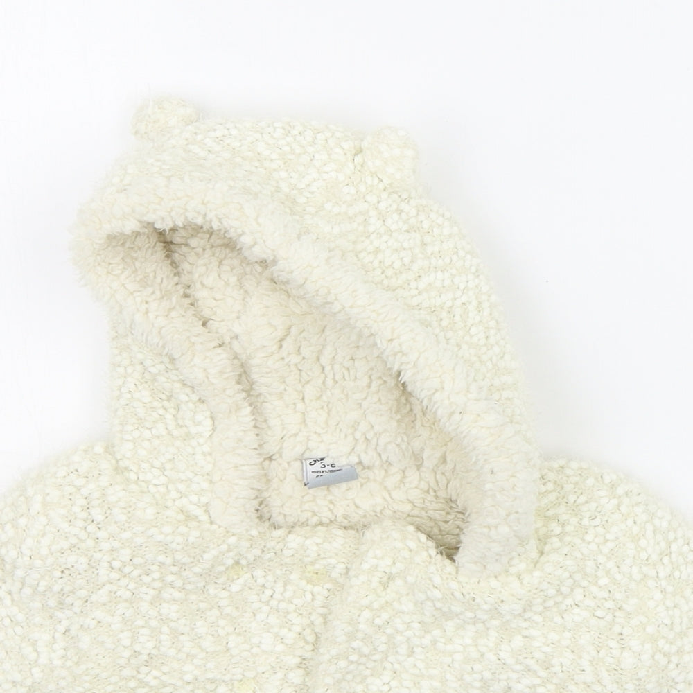 Charanga Baby Beige   Cardigan Jumper Size 3-6 Months