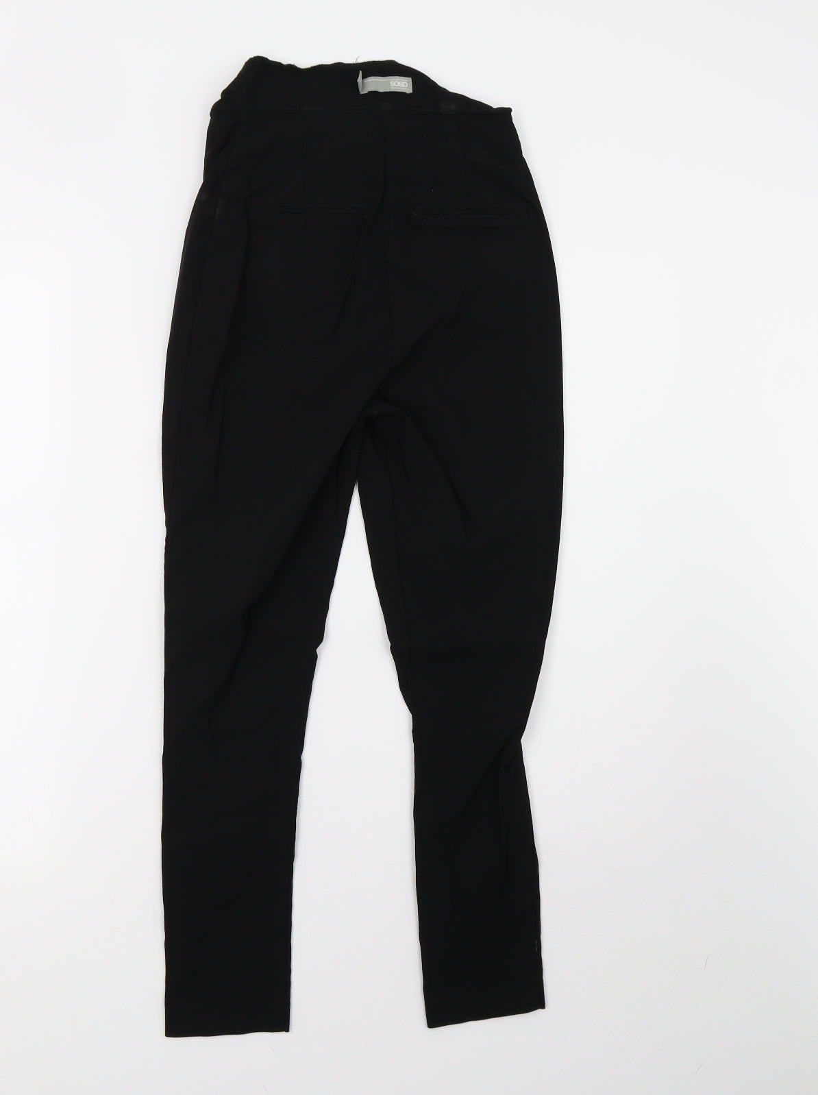 ASOS Womens Black   Trousers  Size 6 L27 in