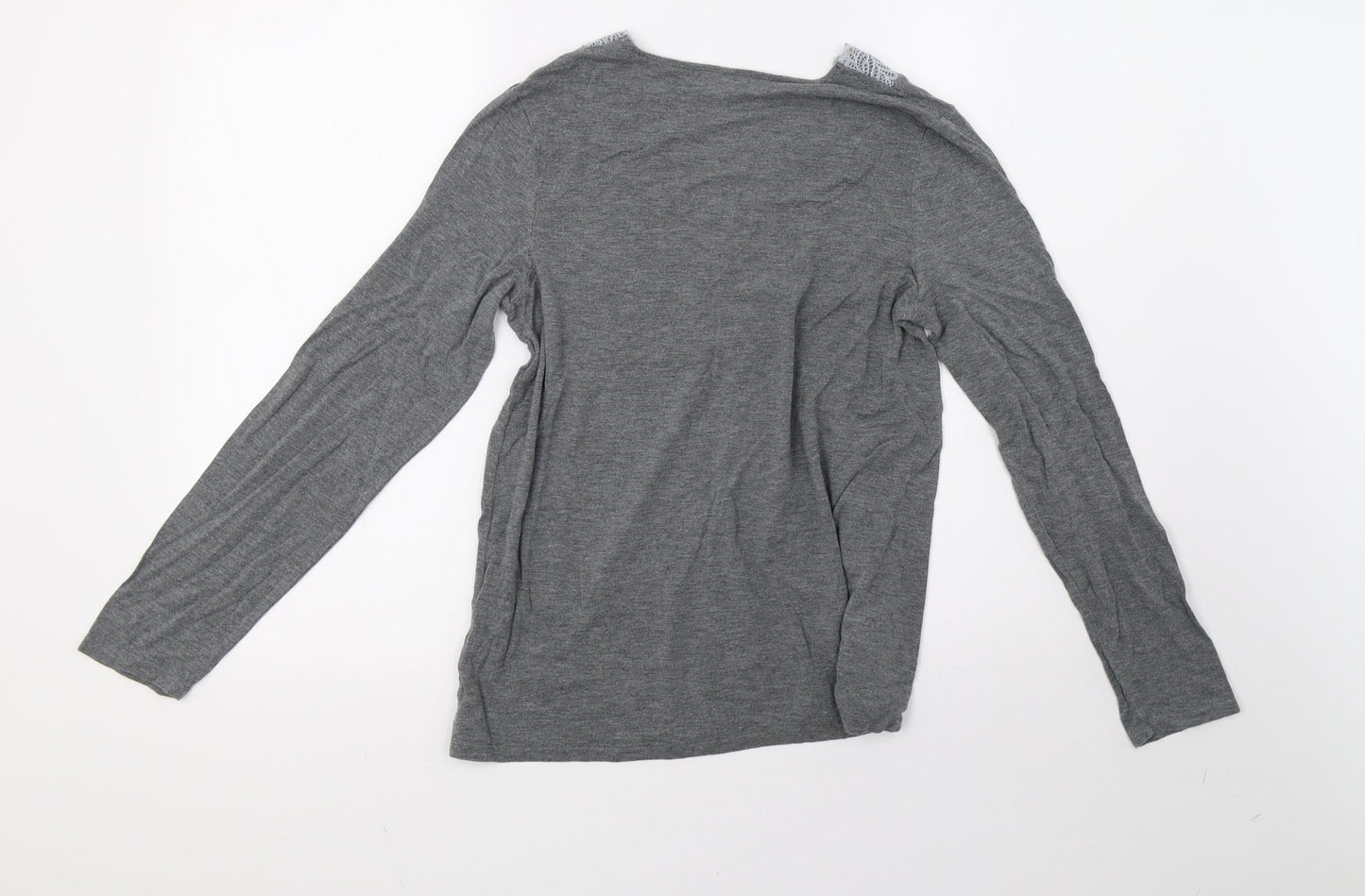 John Lewis Womens Grey   Pullover Sweatshirt Size 10