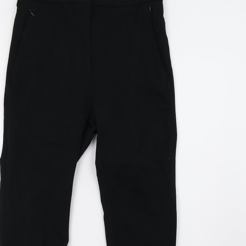 Marks and Spencer Womens Black   Trousers  Size 10 L27 in