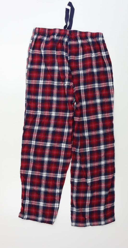 Peacocks  Mens Purple Check  Trousers  Size M L24 in