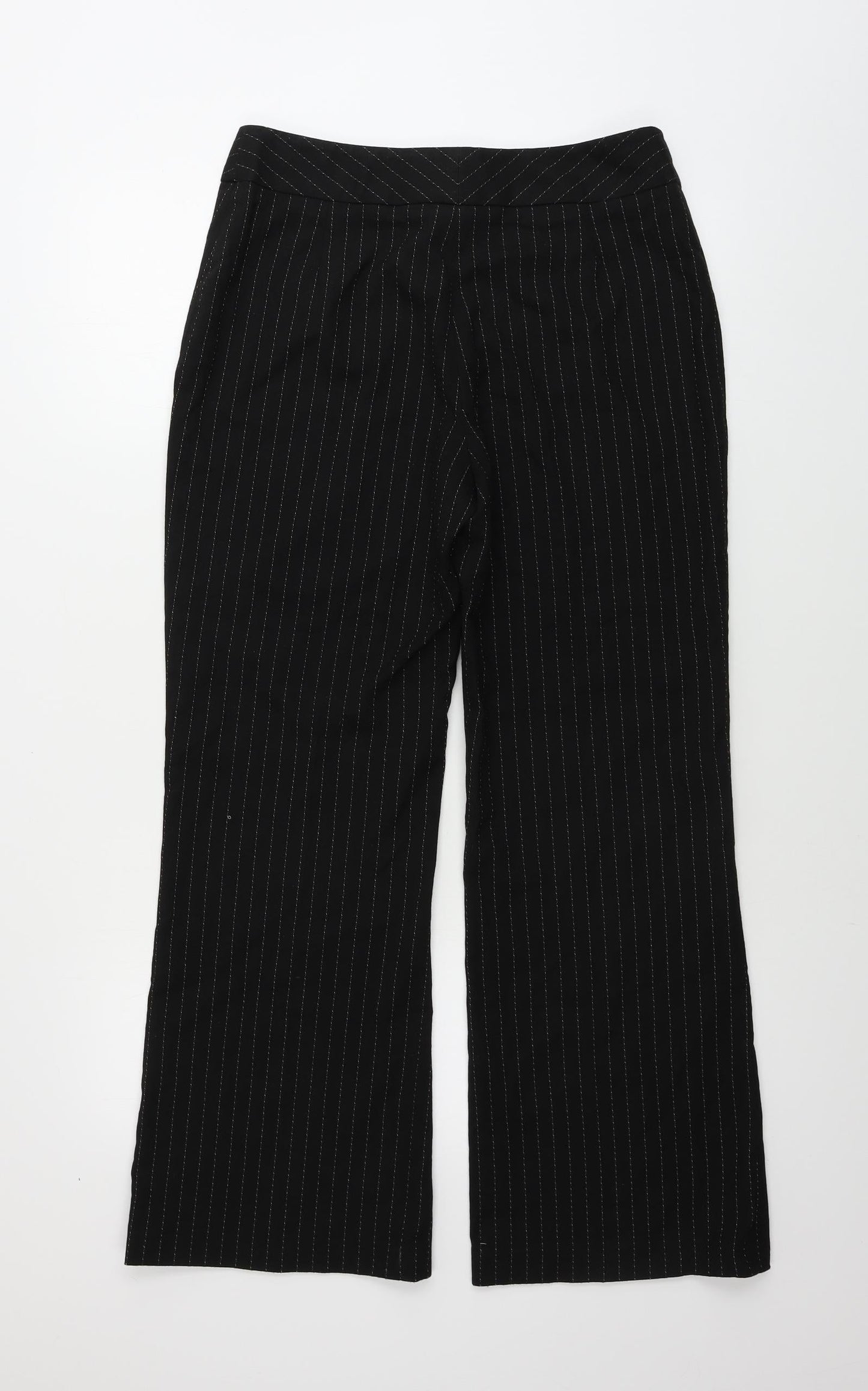 Principles Womens Black   Trousers  Size 12 L26 in