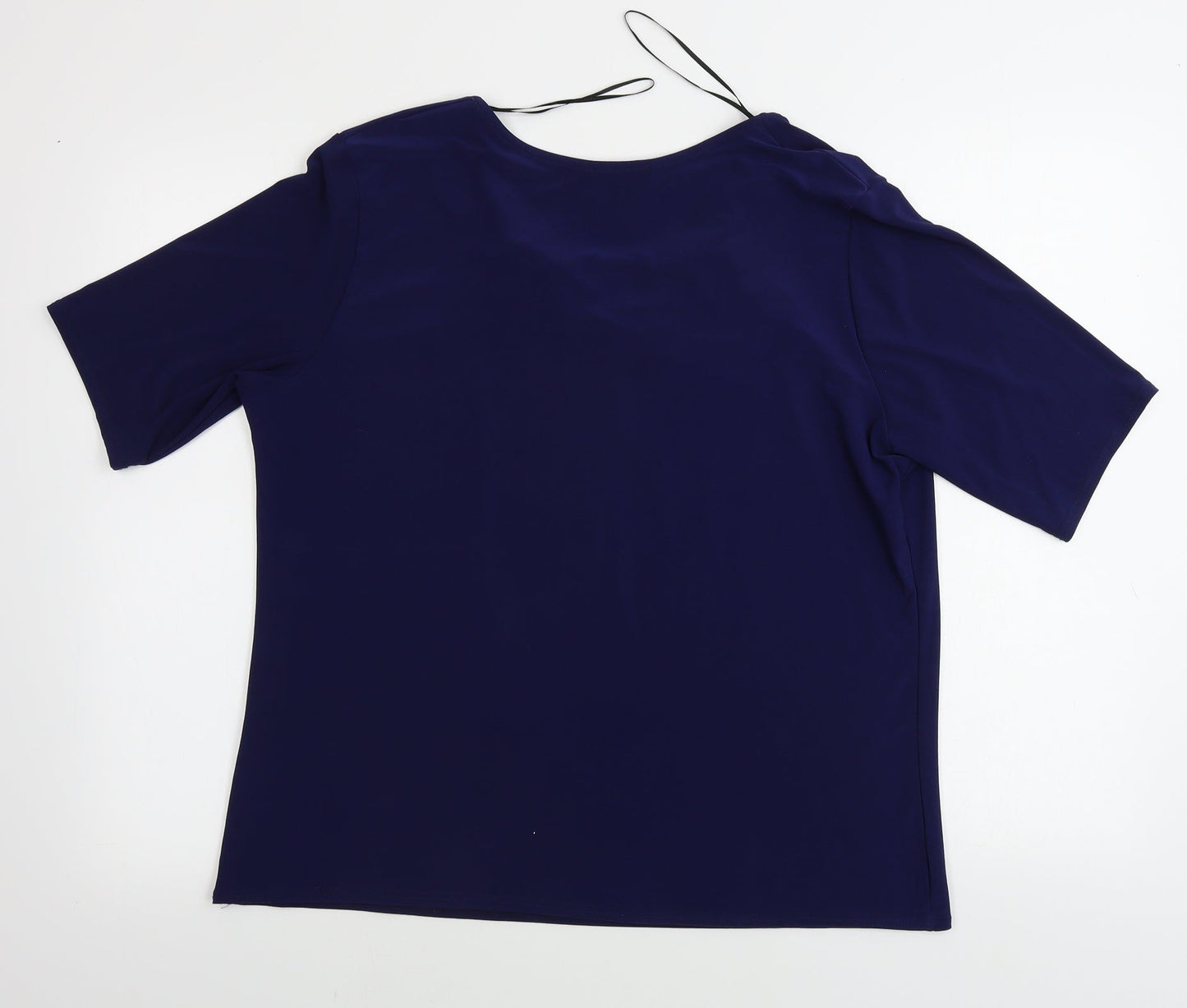 Kate Lilly  Womens Blue   Basic T-Shirt Size 20