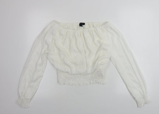 New Look  Womens Ivory   Basic Blouse Size 14