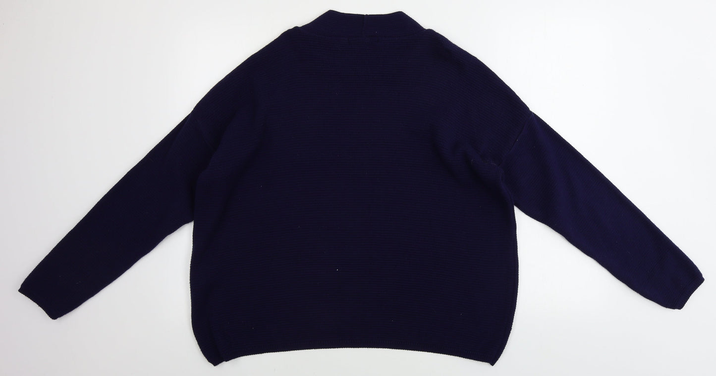 new look  Womens Blue   Pullover Jumper Size 16