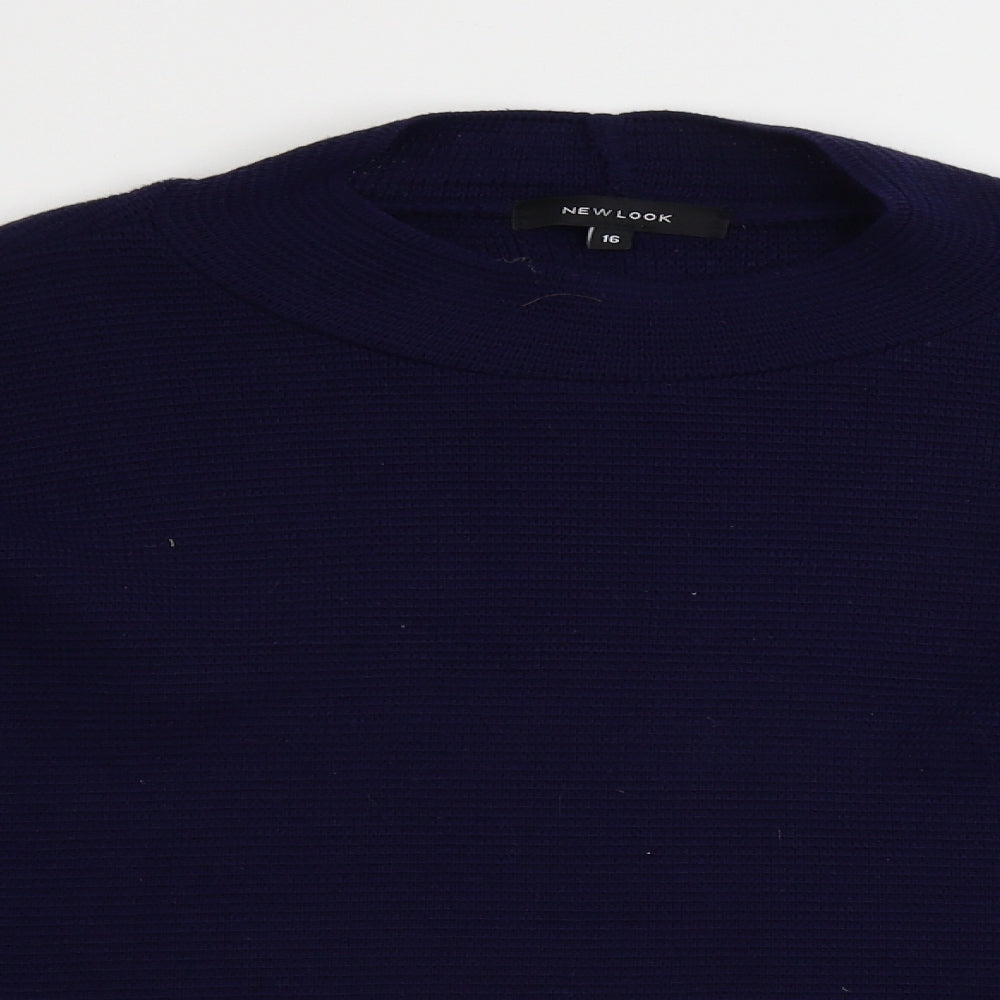 new look  Womens Blue   Pullover Jumper Size 16