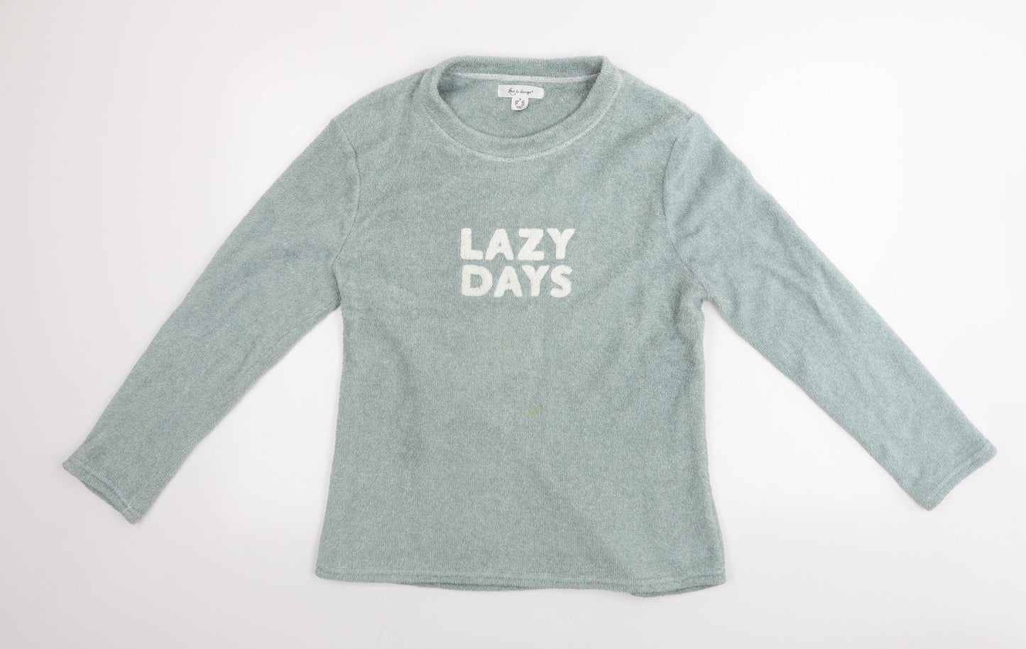 love to lounge        Womens Green   Pullover Jumper Size M