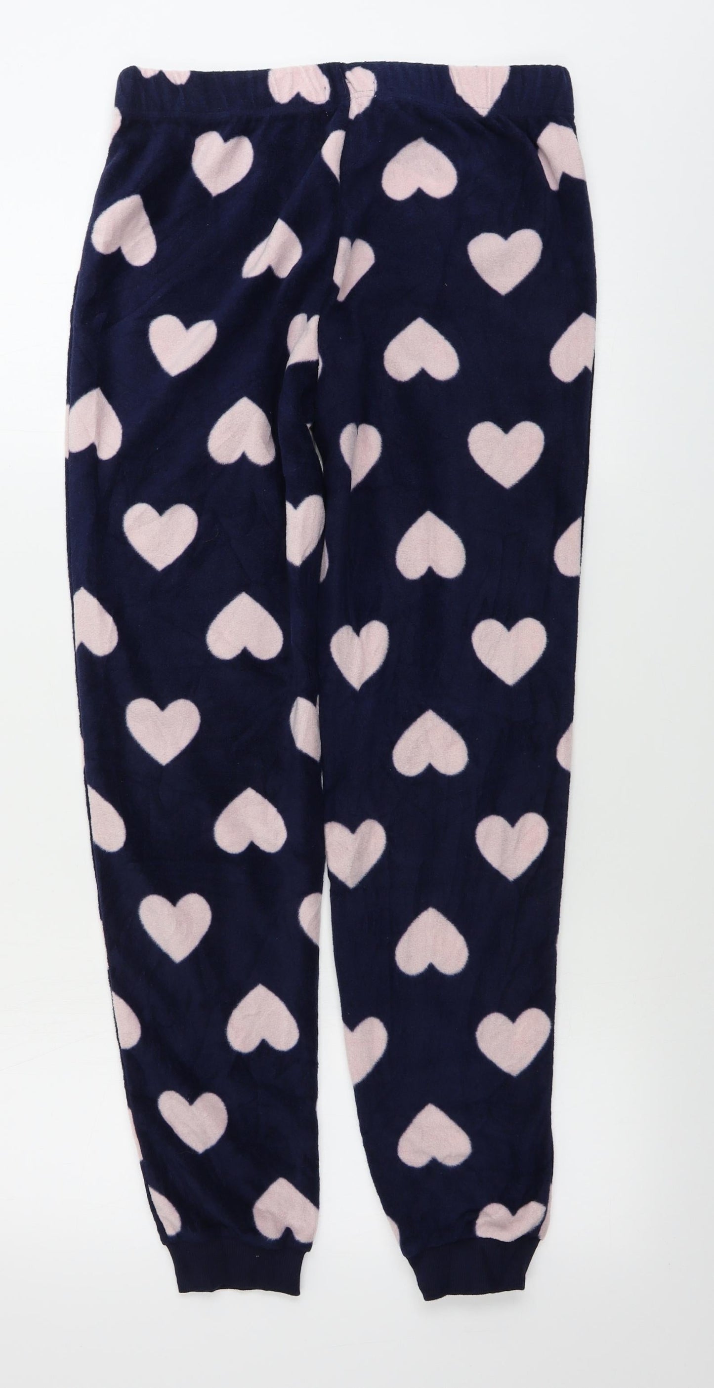 Debenhams  Womens Blue   Sweatpants Trousers Size 8 L27 in - hearty pattern