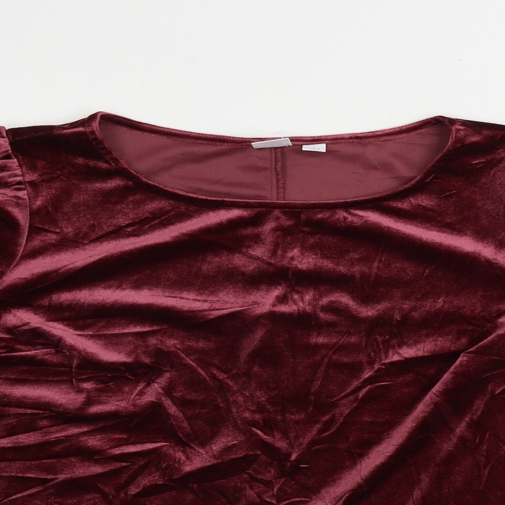 Gap  Womens Pink   Basic T-Shirt Size S