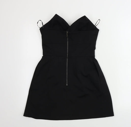 Jovonna  Womens Black   Basic Blouse Size 8