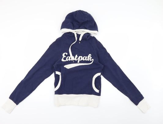 Eastpak Womens Multicoloured Geometric  Pullover Hoodie Size XS