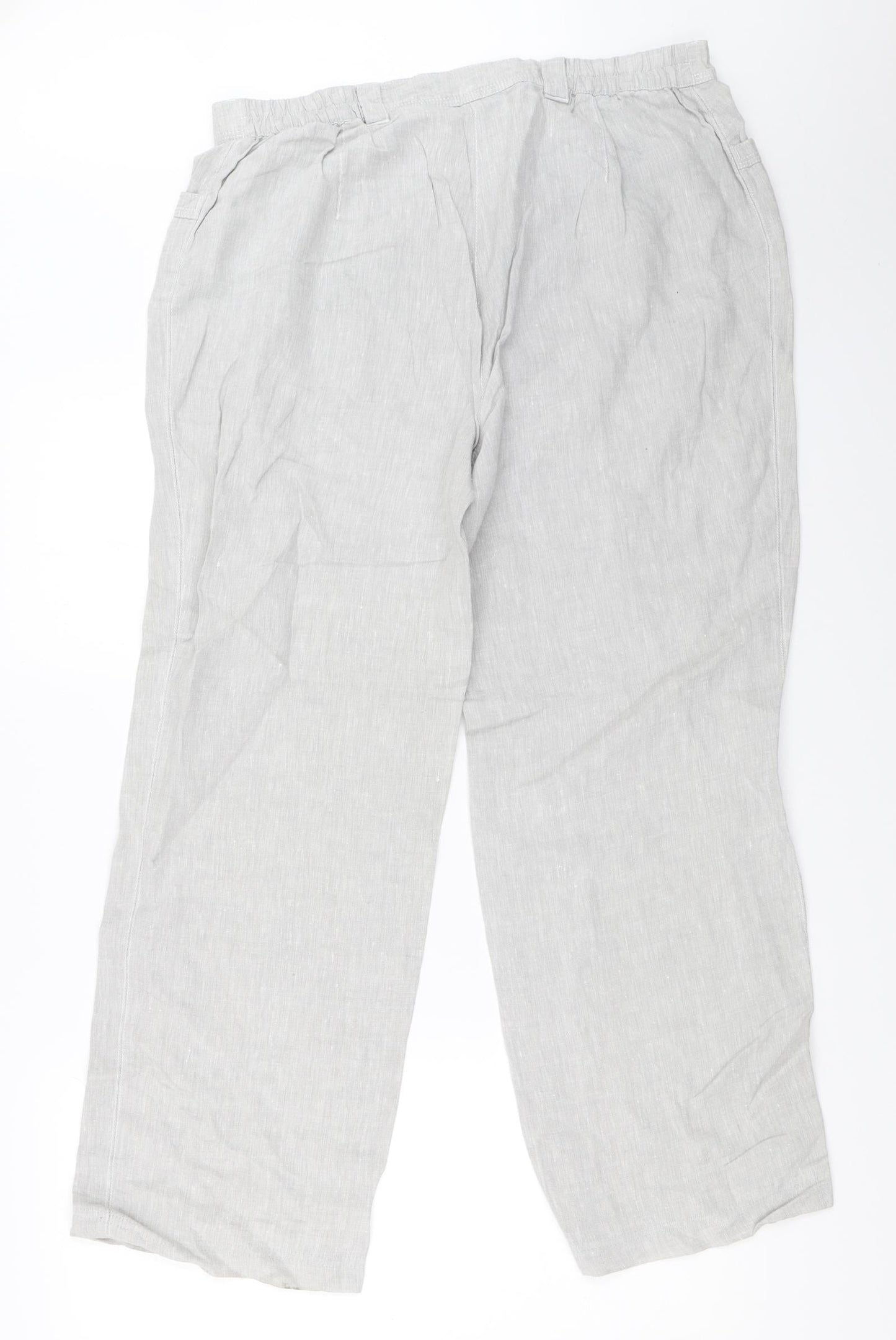 ERFO Womens Grey   Trousers  Size 44 L29.5 in