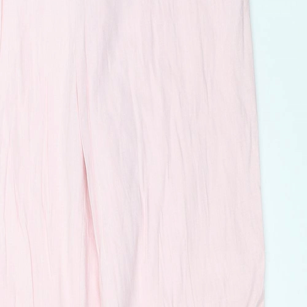 Marks and Spencer Womens Pink   Trousers  Size 14 L31.5 in