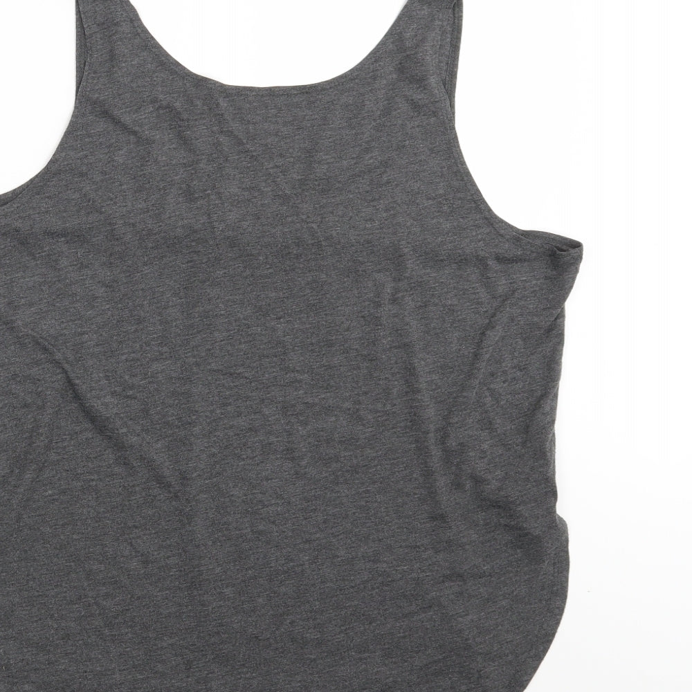 Fanatics Womens Grey   Camisole Tank Size L