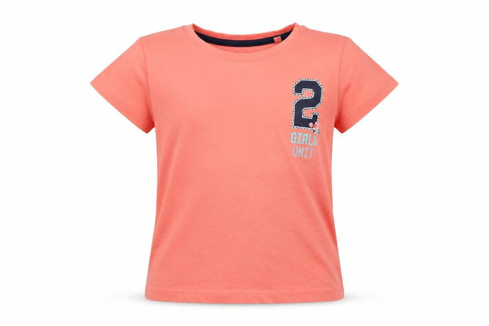Pepperts! Girls Orange   Basic T-Shirt Size 9-10 Years