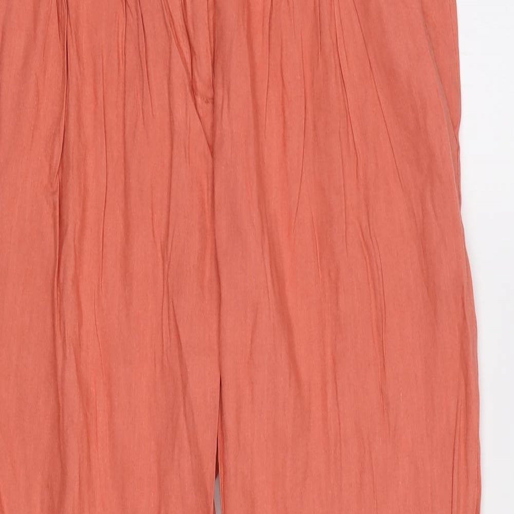 Topshop Womens Pink   Trousers  Size 10 L27 in