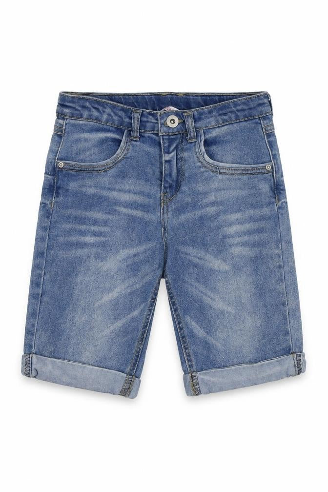 Miss E-Vie Girls Blue   Cropped Jeans Size 9 Years