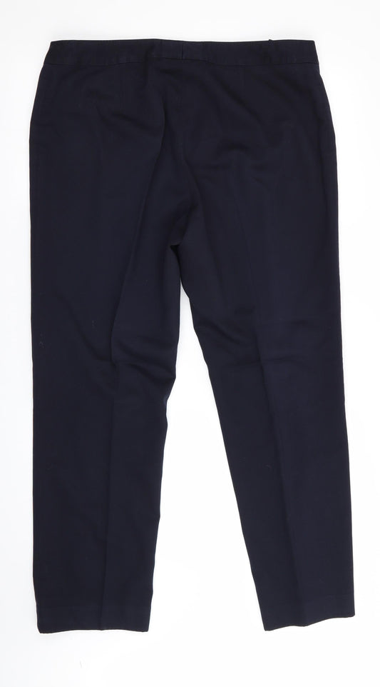 Clubclass Womens Black   Trousers  Size 16 L28 in