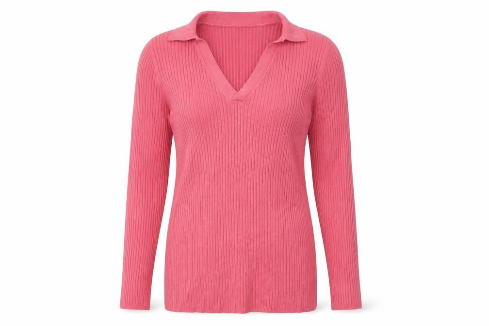 F&F Womens Pink  Knit Pullover Jumper Size 12