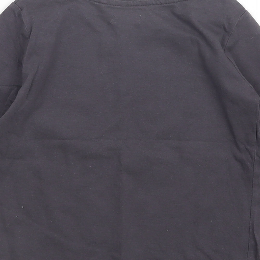 NEXT Girls Grey   Basic T-Shirt Size 5 Years