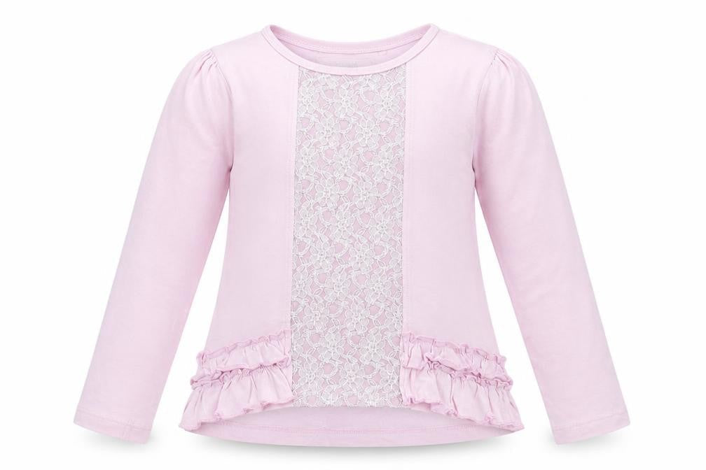 TU Girls Pink   Basic T-Shirt Size 5 Years