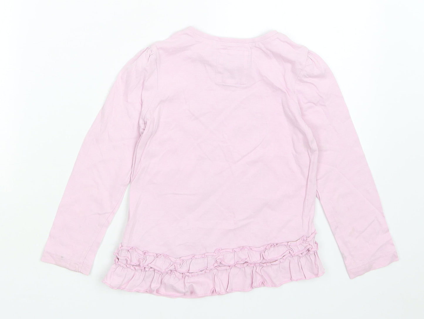TU Girls Pink   Basic T-Shirt Size 5 Years