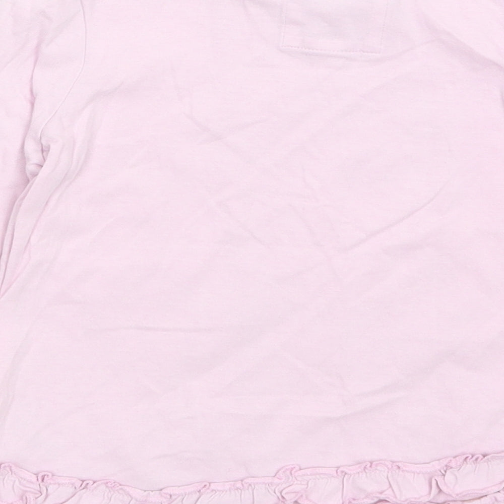 TU Girls Pink   Basic T-Shirt Size 5 Years