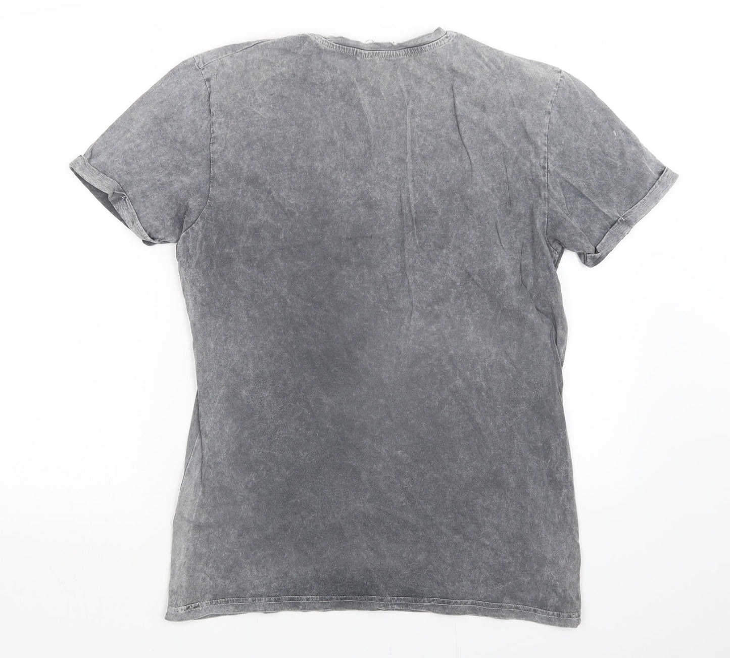 Cedar Wood State Mens Grey    T-Shirt Size S