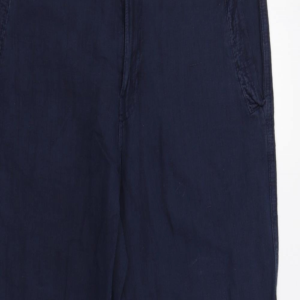 Preworn Womens Blue   Trousers  Size 14 L33 in