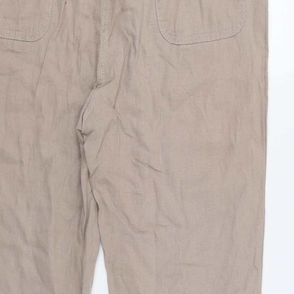 Preworn Womens Beige   Trousers  Size XL L30 in