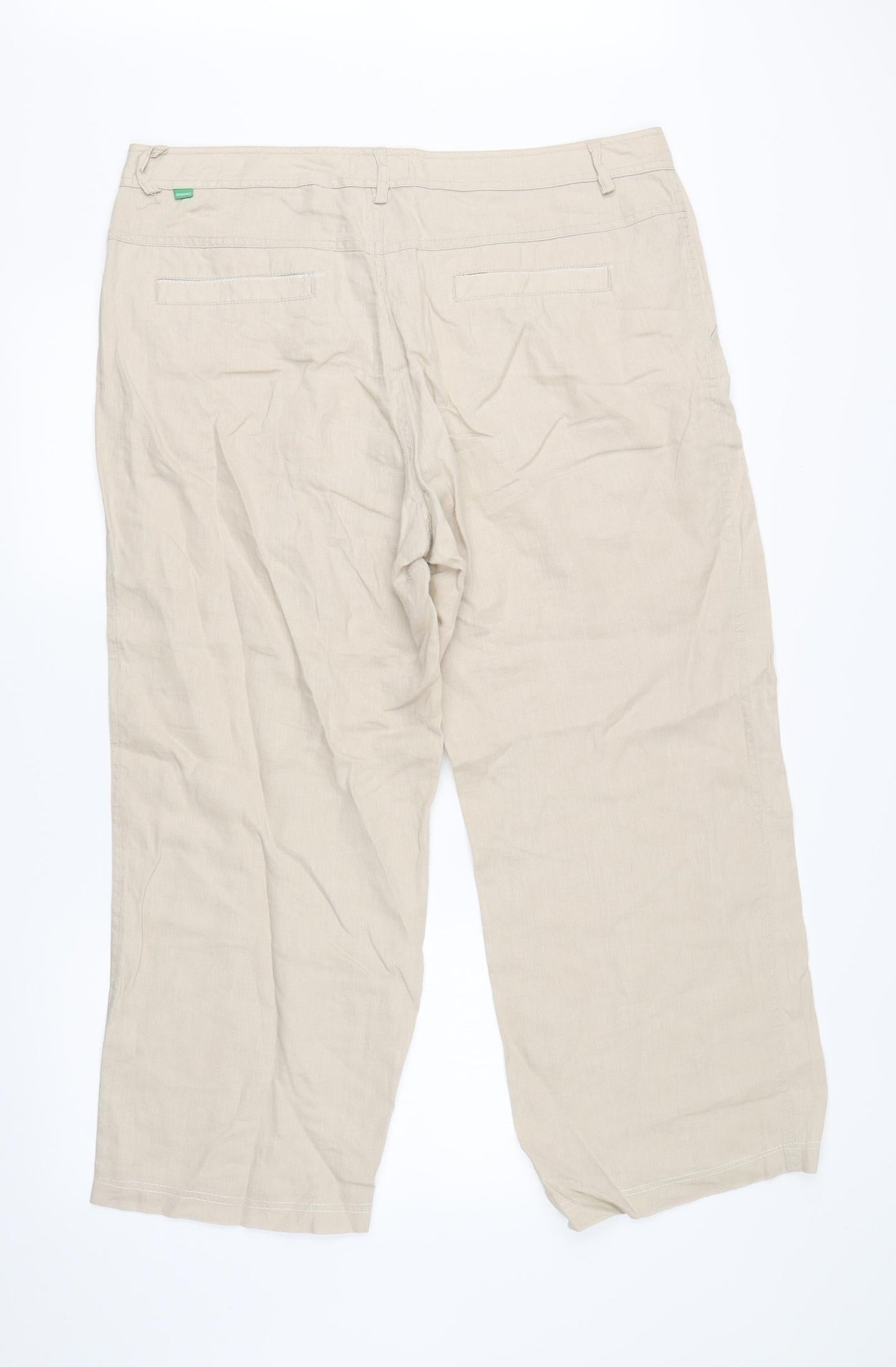 Jackpot Womens Beige   Trousers  Size 38 in L24 in