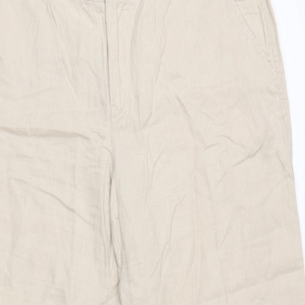 Jackpot Womens Beige   Trousers  Size 38 in L24 in