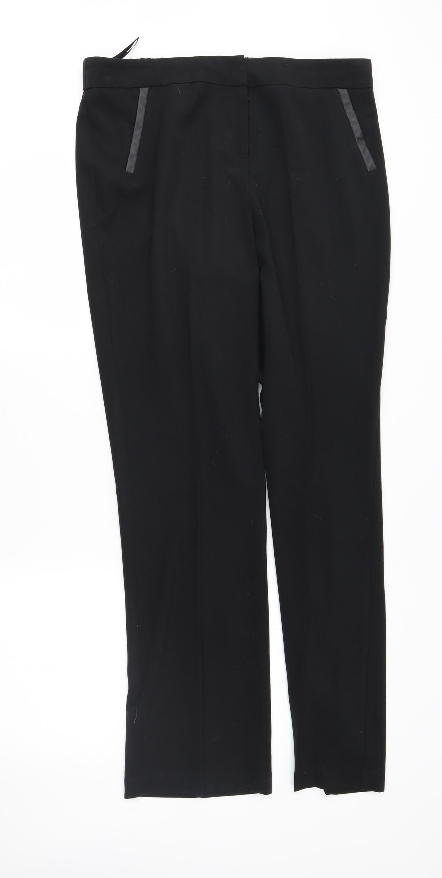 So Fabulous Womens Black   Trousers  Size 14 L30 in